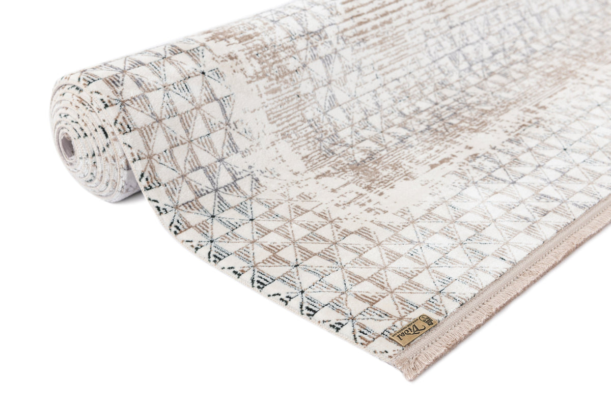 Läufer Luxus Teppich Airolo in Creme von Hadorn™ - Lifestyle Image