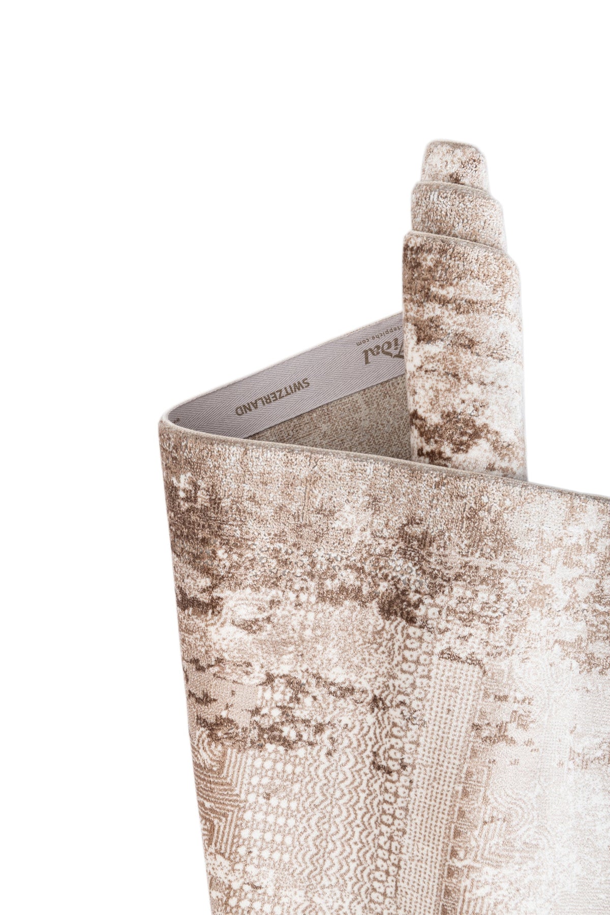 Rechteck Luxus Teppich Airolo in Braun von Hadorn™ - Lifestyle Image