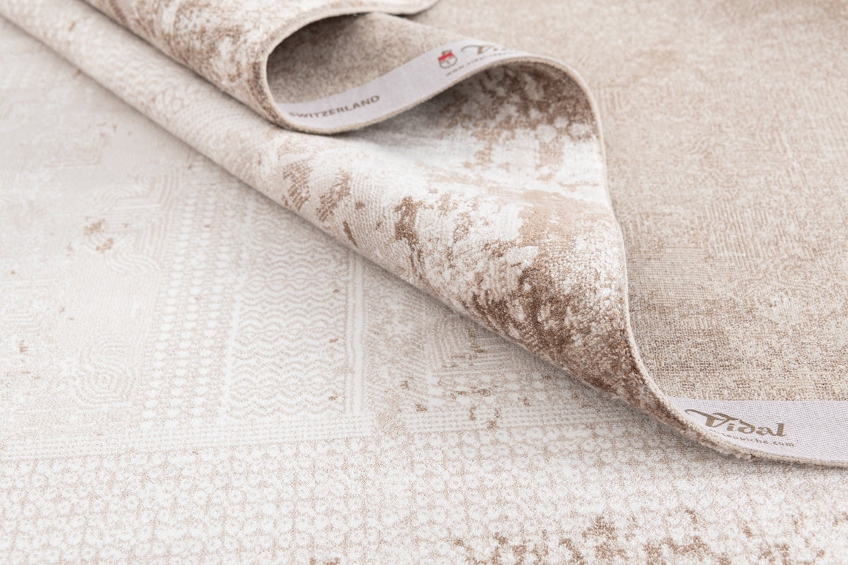 Rechteck Luxus Teppich Airolo in Braun von Hadorn™ - Lifestyle Image