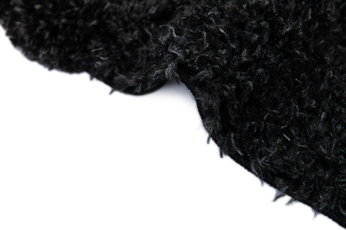 Rechteck Teppich Thun Glacies in Schwarz von Hadorn™ - Lifestyle Image