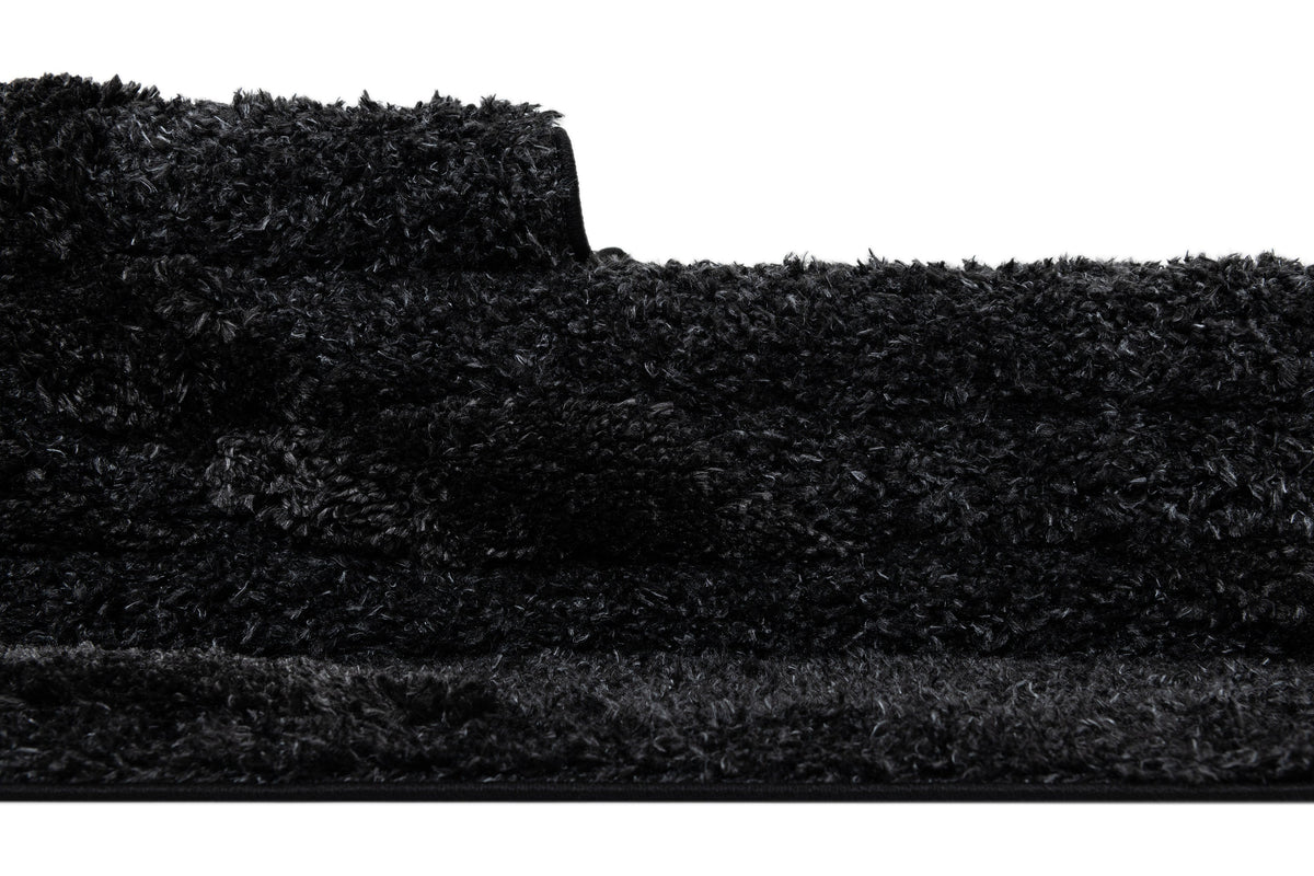 Rechteck Teppich Thun Glacies in Schwarz von Hadorn™ - Lifestyle Image