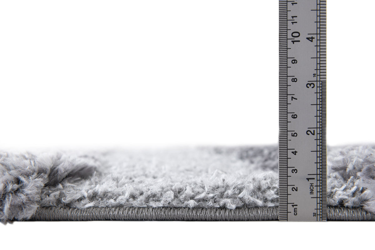 Rechteck Teppich Thun Glacies in Grau von Hadorn™ - Lifestyle Image