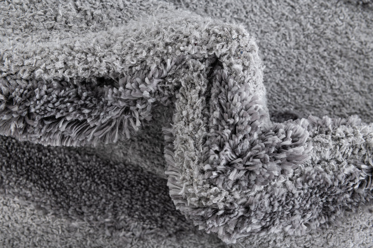 Rechteck Teppich Thun Glacies in Grau von Hadorn™ - Lifestyle Image