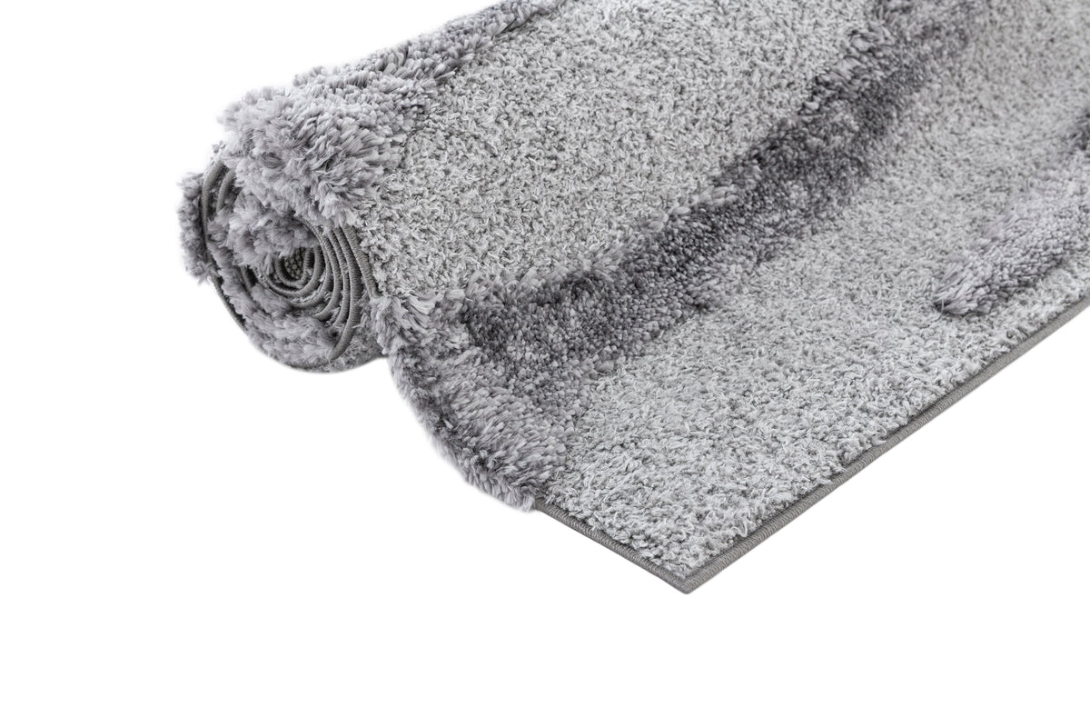 Rechteck Teppich Thun Glacies in Grau von Hadorn™ - Lifestyle Image