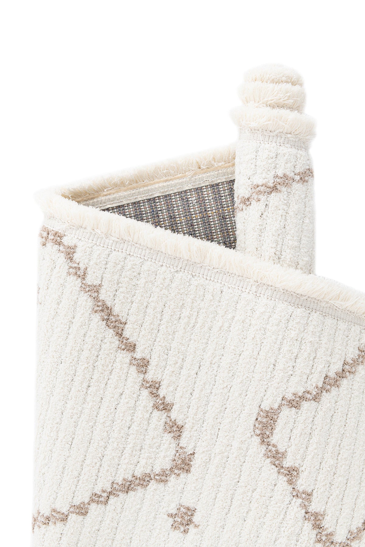 Läufer Teppich St. Gallen Folklore in Weiss von Hadorn™ - Lifestyle Image