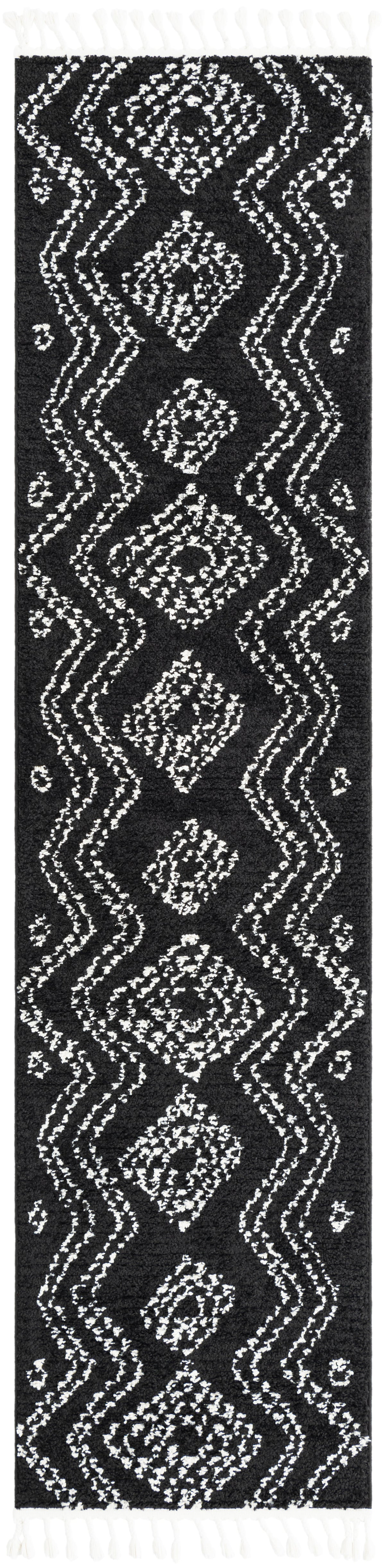 Läufer Teppich Frauenfeld Vaiana in Schwarz von Hadorn™ - Lifestyle Image