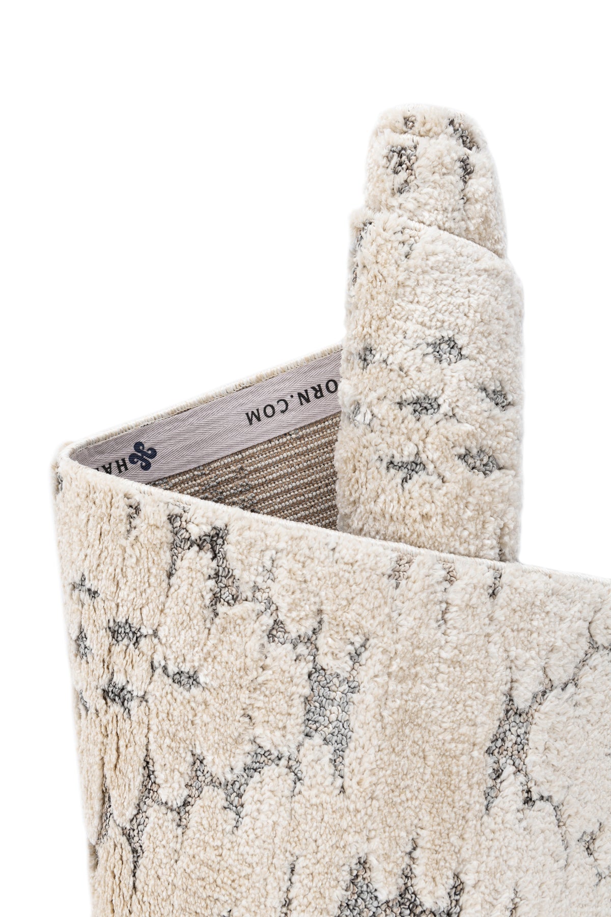 Rechteck Teppich Vevey in Weiss von Hadorn™ - Lifestyle Image