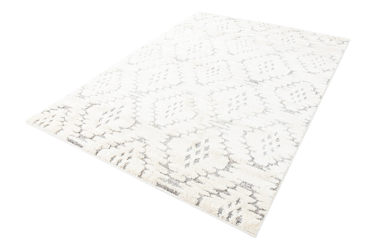 Rechteck Teppich Vevey in Weiss von Hadorn™ - Lifestyle Image