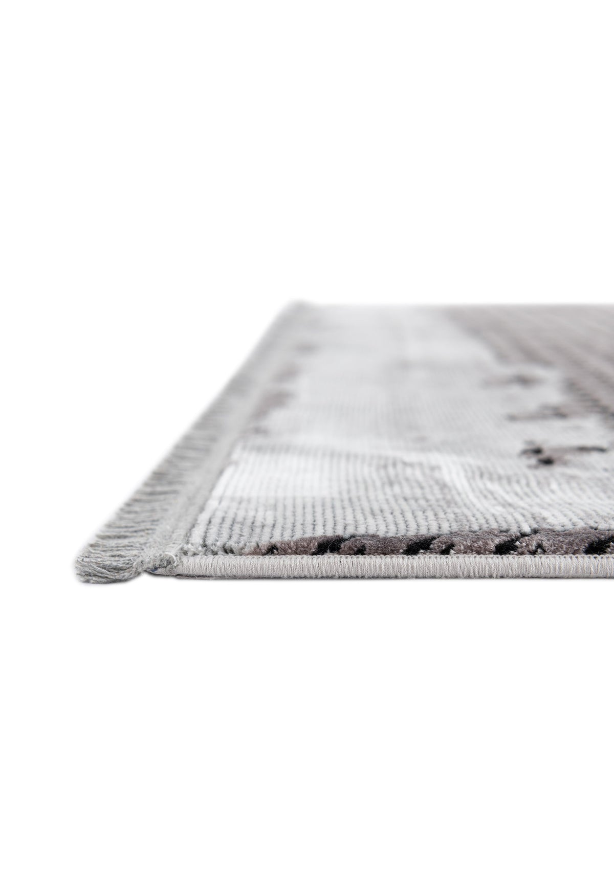 Rechteck Luxus Teppich Bad Ragaz in Grau von Hadorn™ - Lifestyle Image