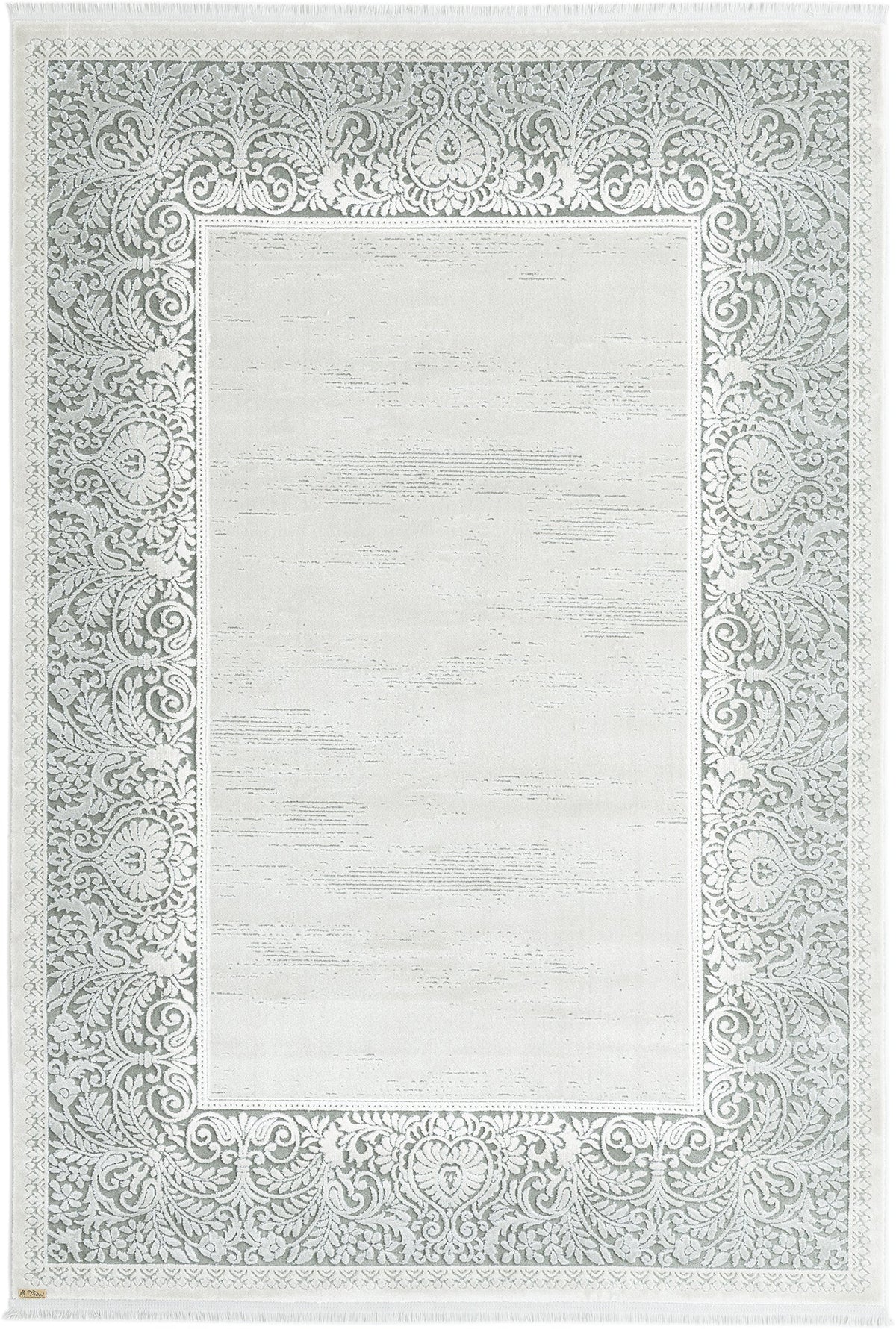 Rechteck Luxus Teppich Lausanne in Grau von Hadorn™ - Lifestyle Image