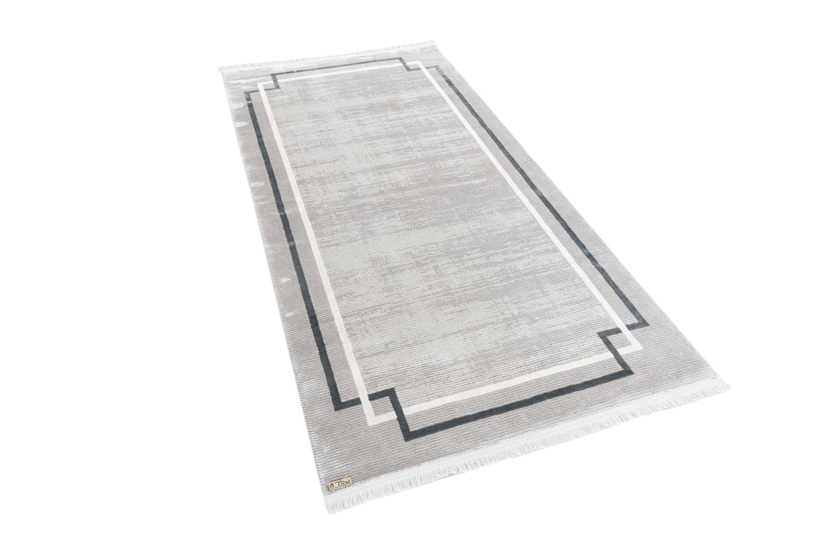 Läufer Luxus Teppich Flims in Grau von Hadorn™ - Lifestyle Image