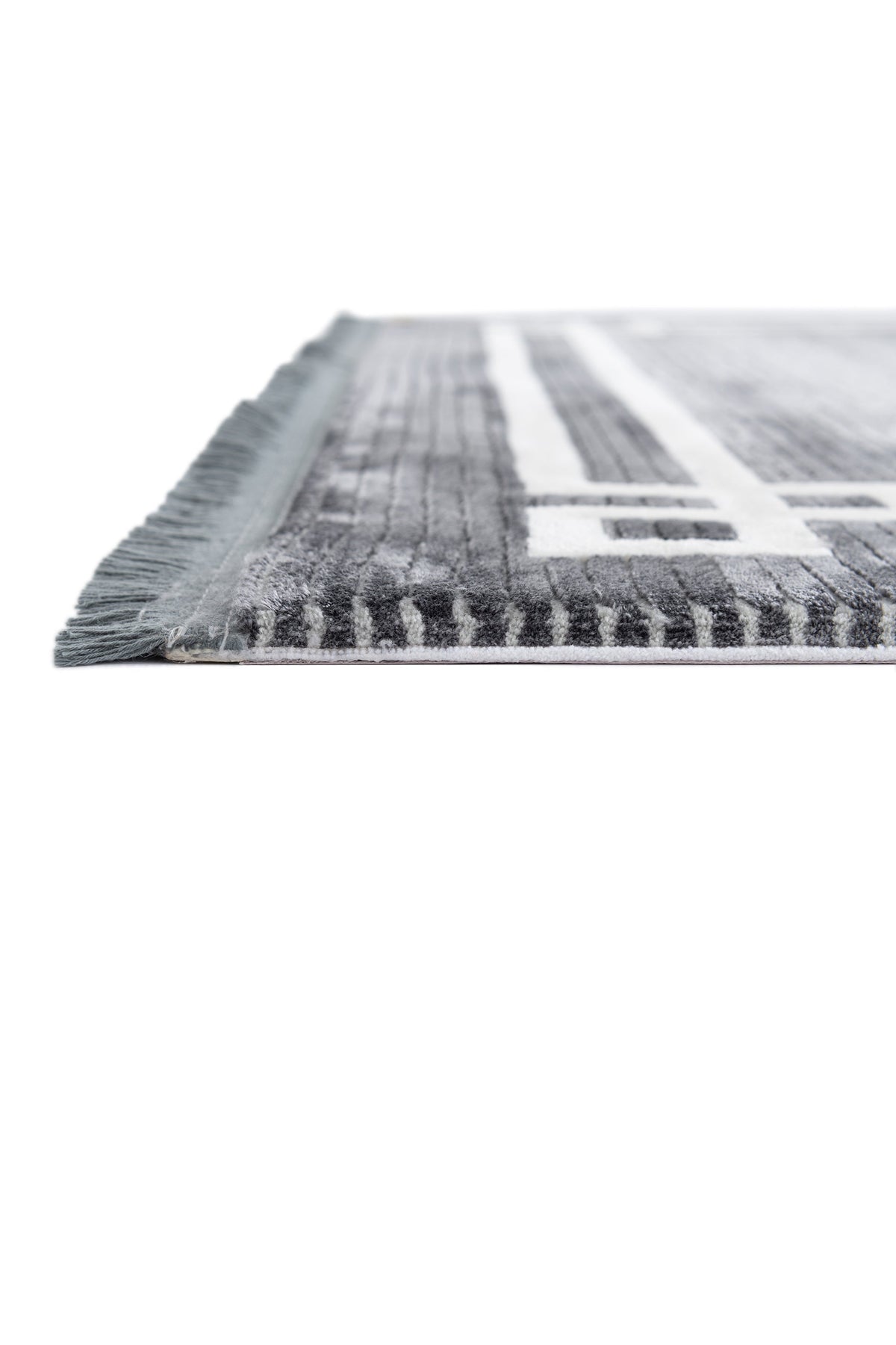 Rechteck Luxus Teppich Flims in Grau von Hadorn™ - Lifestyle Image