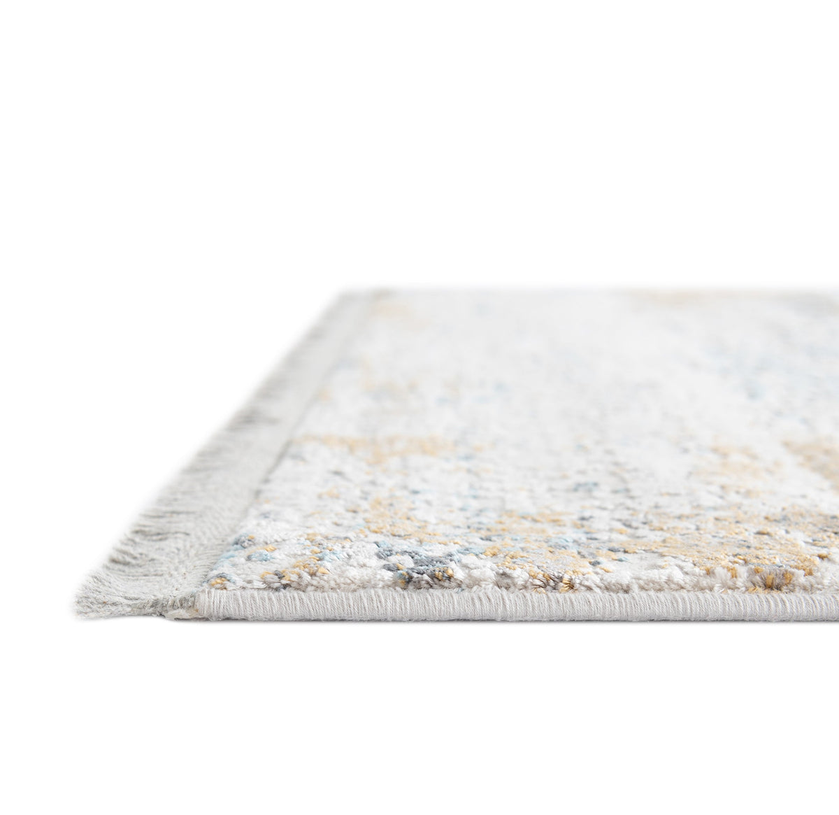 Rechteck Luxus Teppich Basel in Grau von Hadorn™ - Lifestyle Image