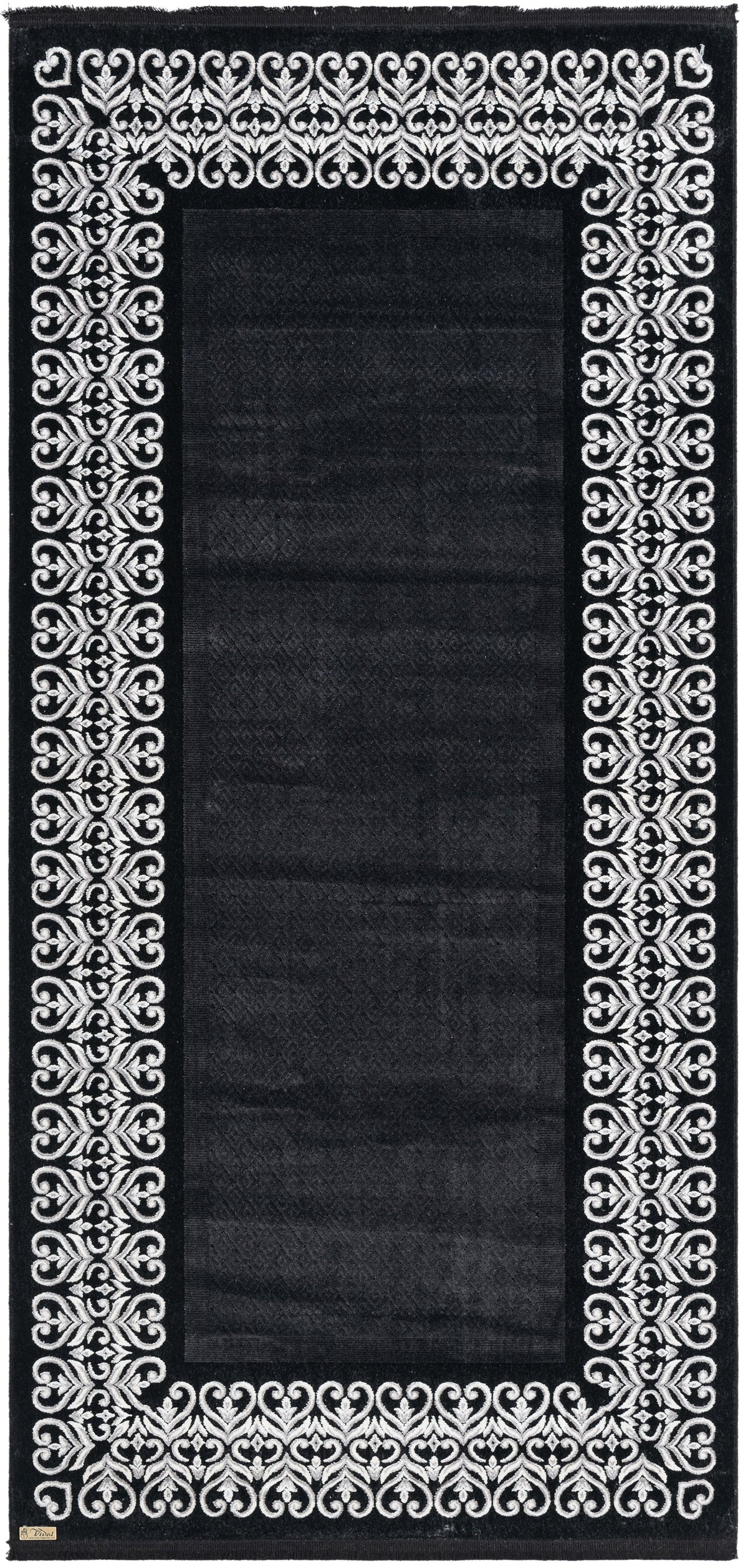 Läufer Luxus Teppich Laax in Schwarz von Hadorn™ - Lifestyle Image