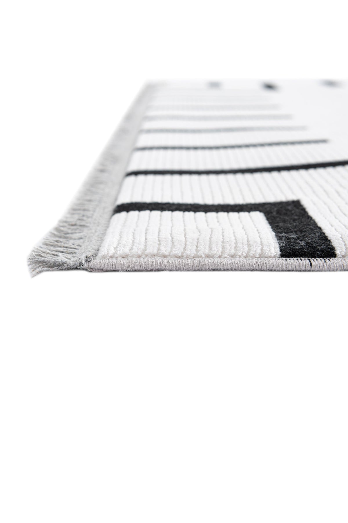 Läufer Luxus Teppich Laax in Weiss von Hadorn™ - Lifestyle Image