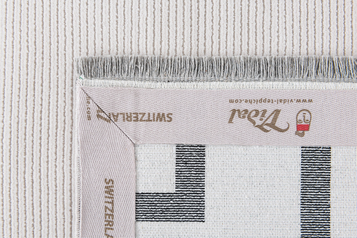 Läufer Luxus Teppich Laax in Weiss von Hadorn™ - Lifestyle Image