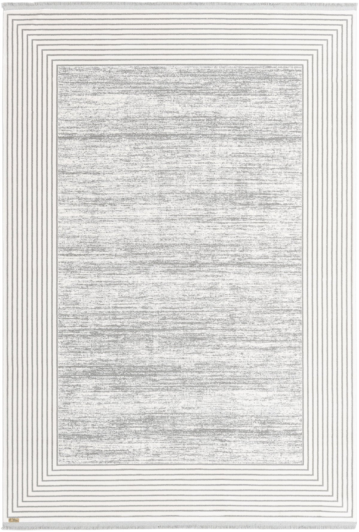 Rechteck Luxus Teppich Zurich in Grau von Hadorn™ - Lifestyle Image