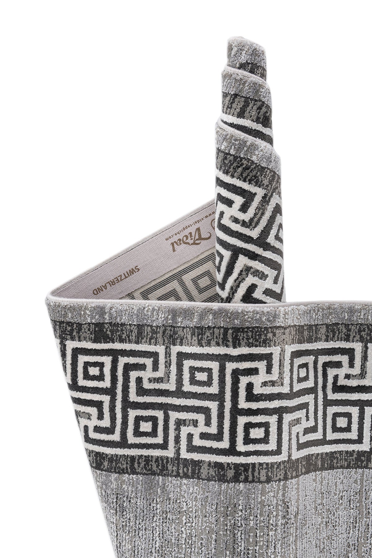 Läufer Luxus Teppich Zurich in Grau von Hadorn™ - Lifestyle Image