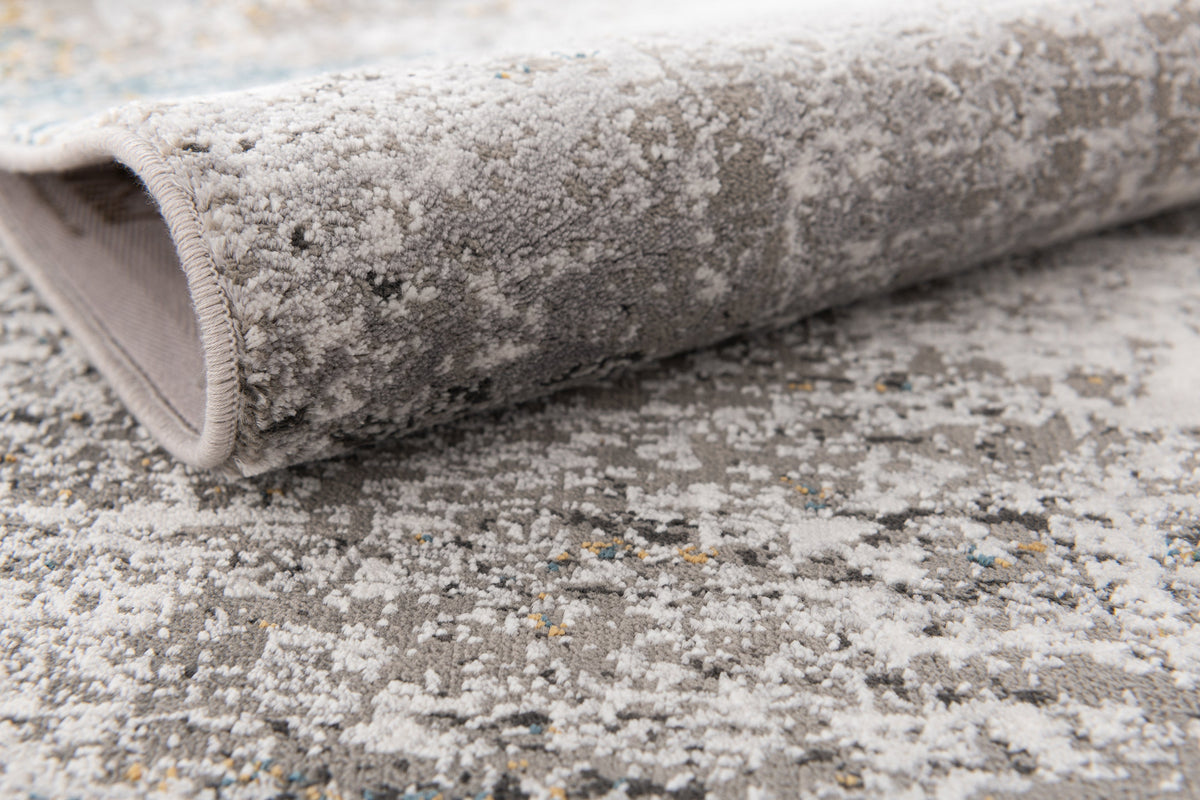 Rechteck Luxus Teppich Zurich in Grau von Hadorn™ - Lifestyle Image