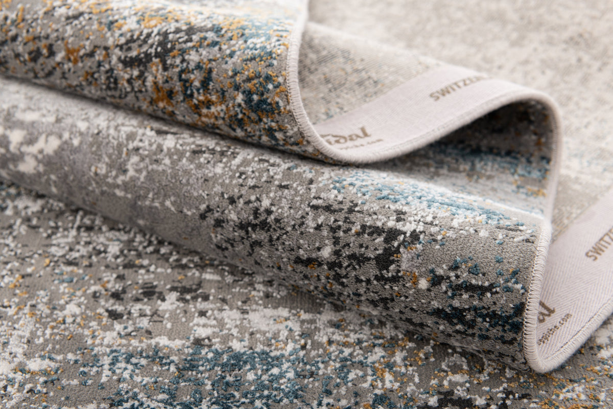 Läufer Luxus Teppich Zurich in Grau von Hadorn™ - Lifestyle Image