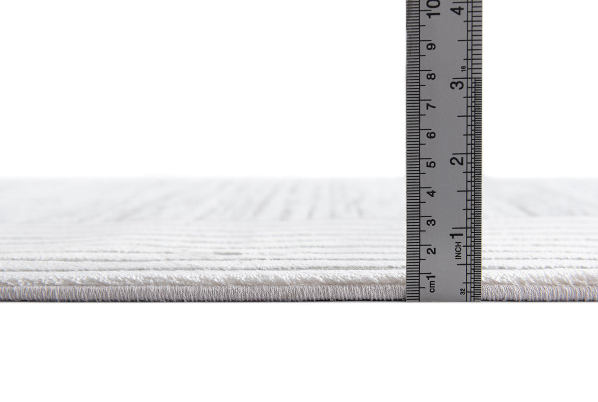 Rechteck Luxus Teppich Zurich in Grau von Hadorn™ - Lifestyle Image