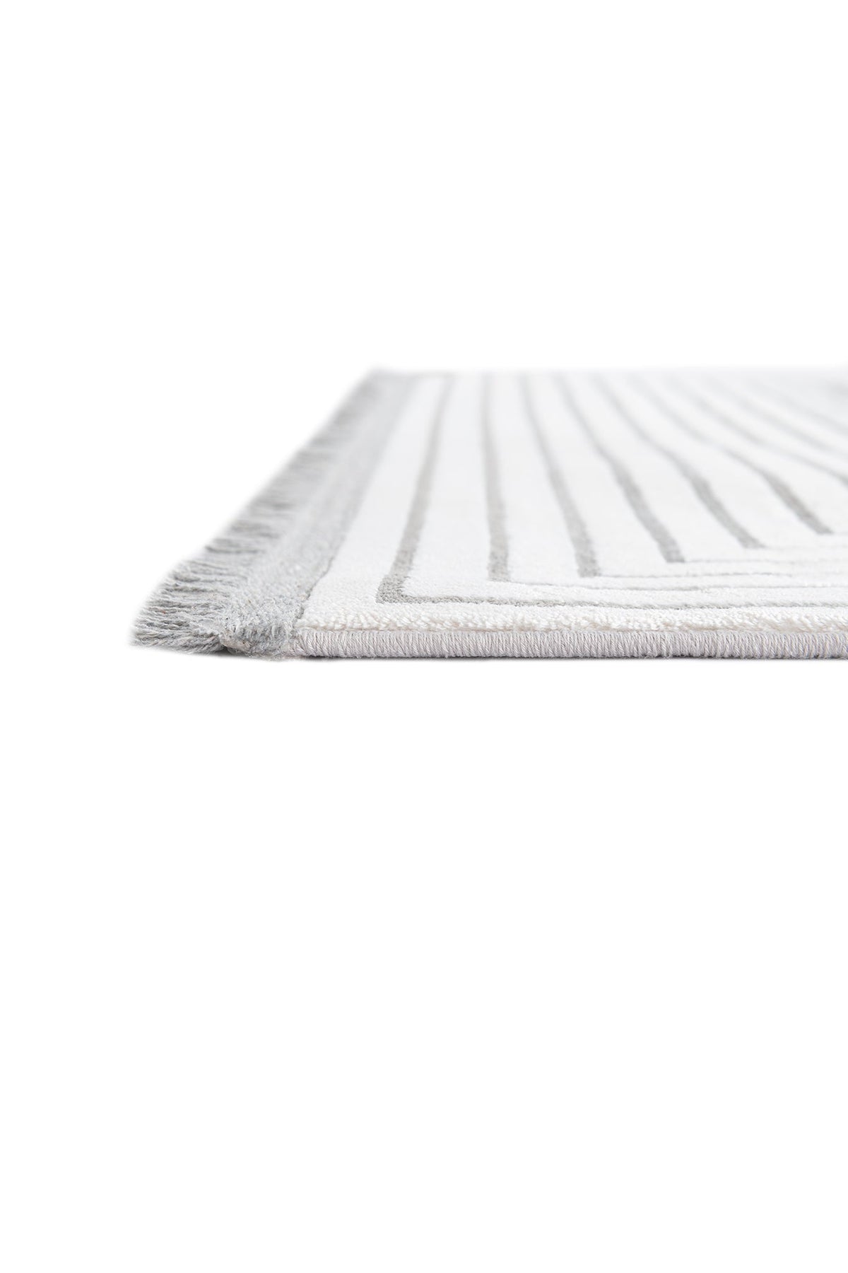 Rechteck Luxus Teppich Zurich in Grau von Hadorn™ - Lifestyle Image