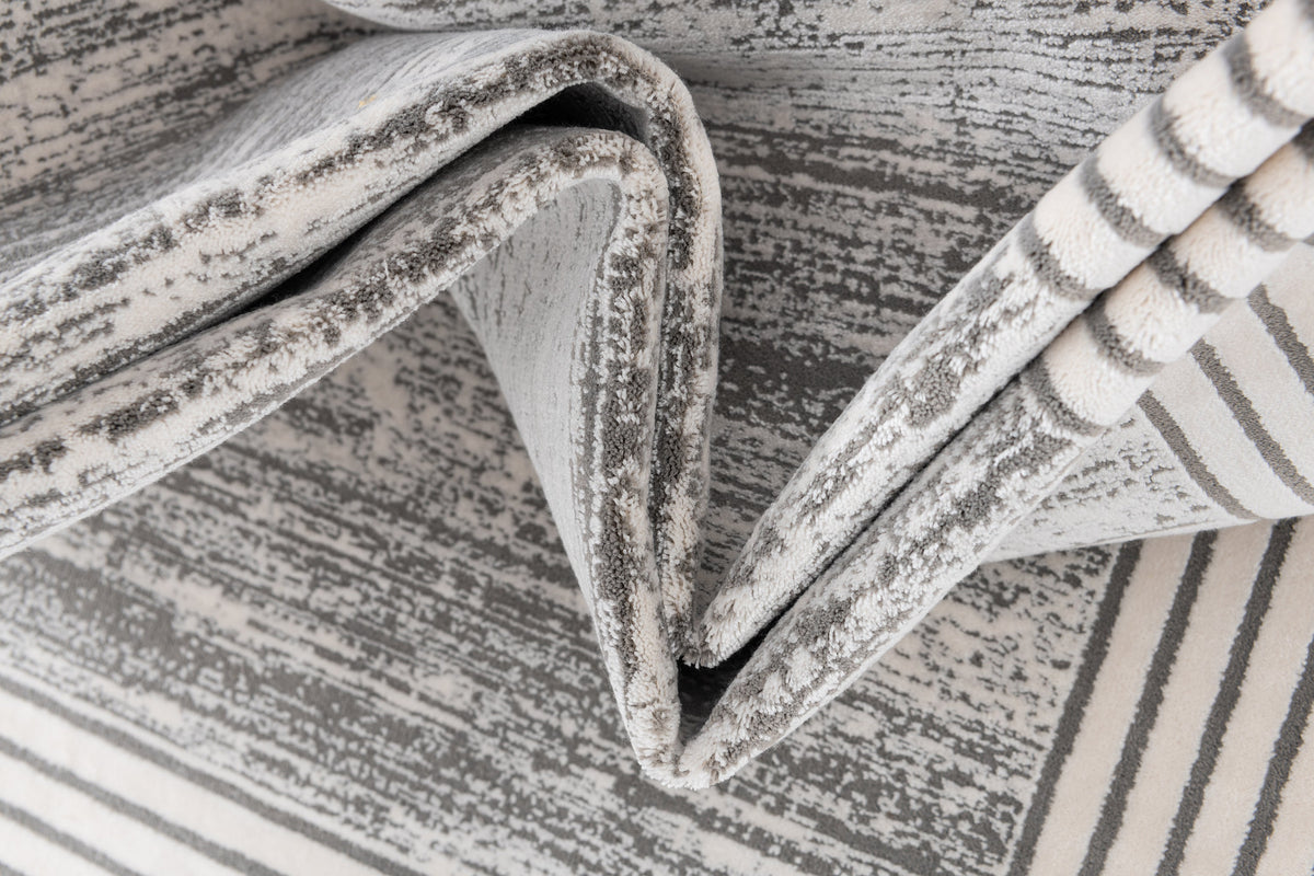 Läufer Luxus Teppich Zurich in Grau von Hadorn™ - Lifestyle Image