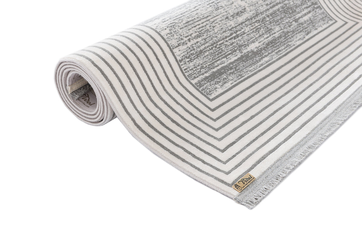Läufer Luxus Teppich Zurich in Grau von Hadorn™ - Lifestyle Image