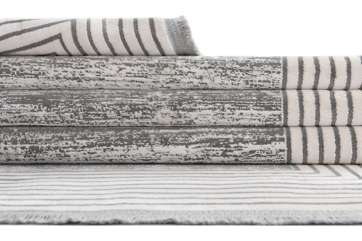 Läufer Luxus Teppich Zurich in Grau von Hadorn™ - Lifestyle Image