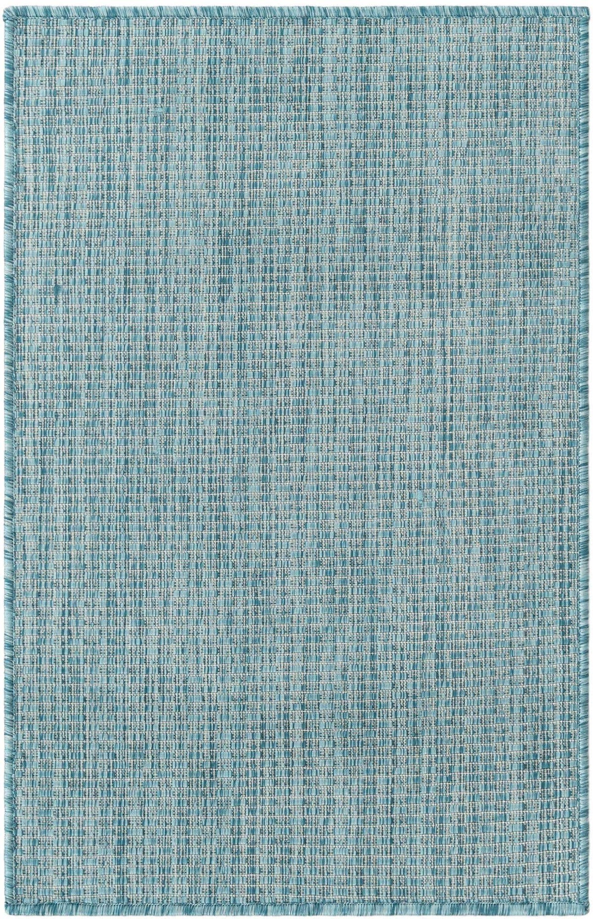 Rechteck Outdoor Teppich Tulum Outdoor in Aquamarin von Hadorn™ - Lifestyle Image