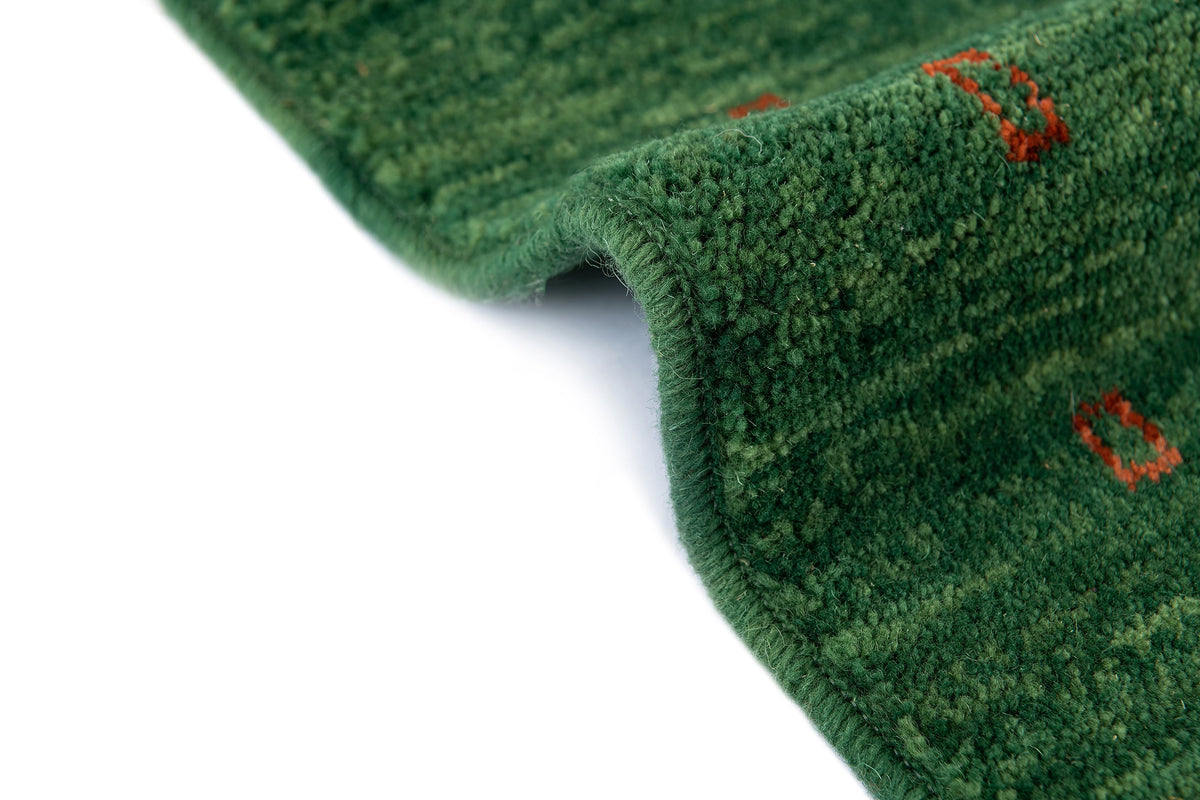 Rechteck Teppich Emmen in Grün von Hadorn™ - Lifestyle Image