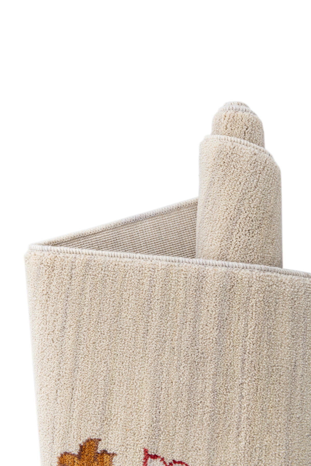 Quadratisch Teppich Emmen in Beige von Hadorn™ - Lifestyle Image