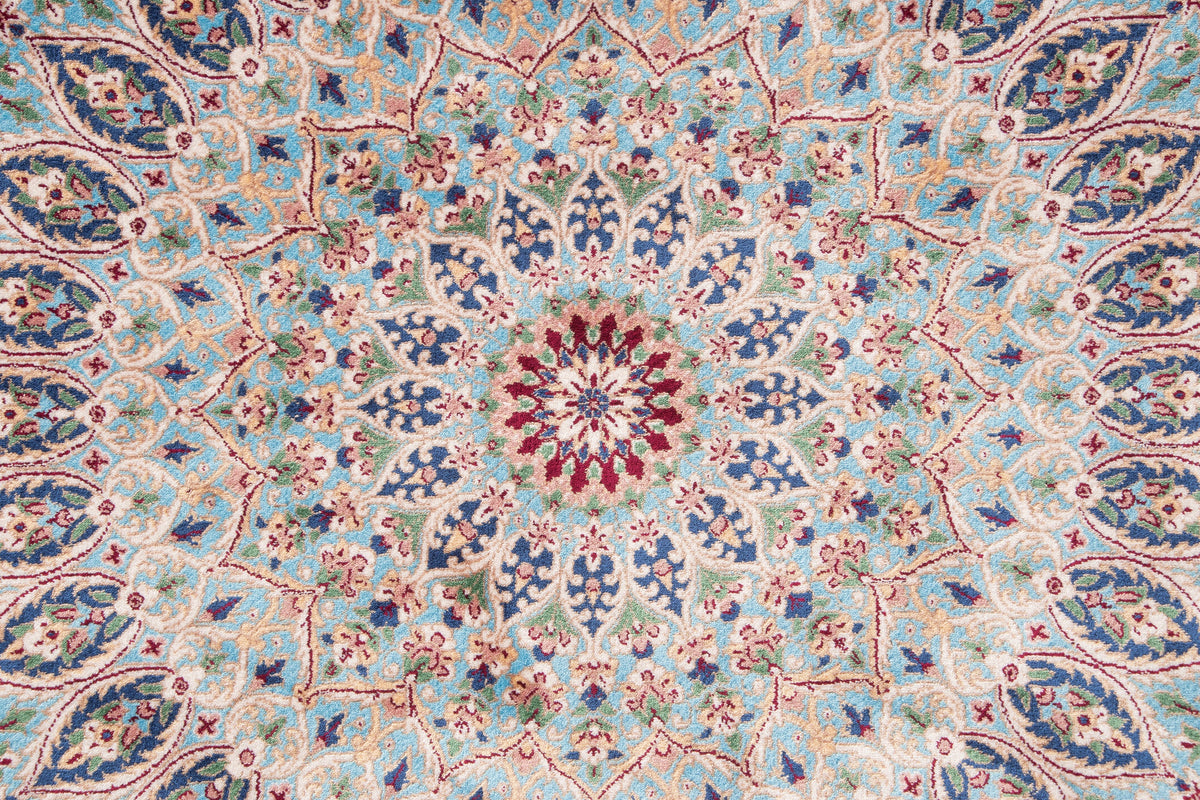 Rechteck Teppich Kalopsia Malaquita in Blau von Hadorn™ - Lifestyle Image