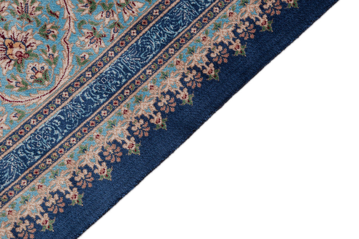 Rechteck Teppich Kalopsia Malaquita in Blau von Hadorn™ - Lifestyle Image
