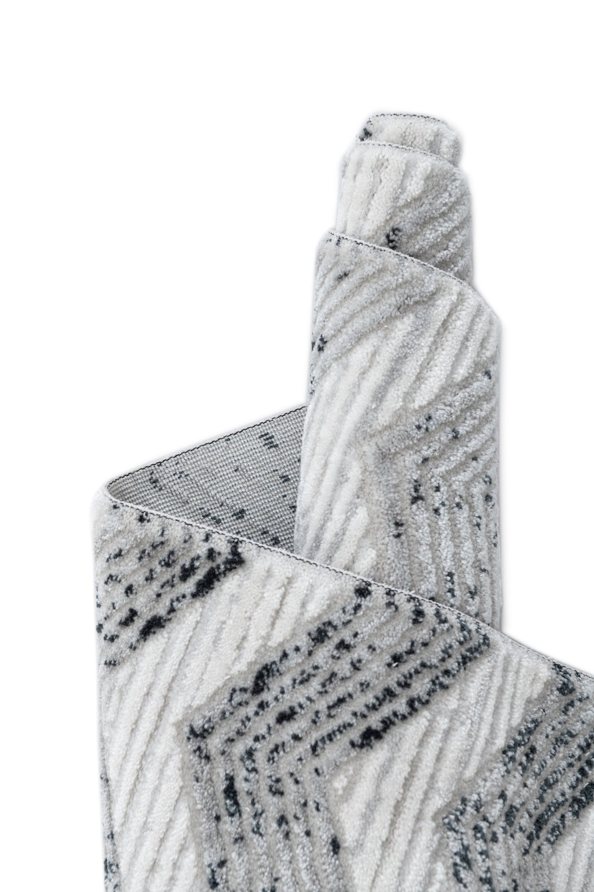 Rechteck Teppich Davos Grecian in Grau von Hadorn™ - Lifestyle Image