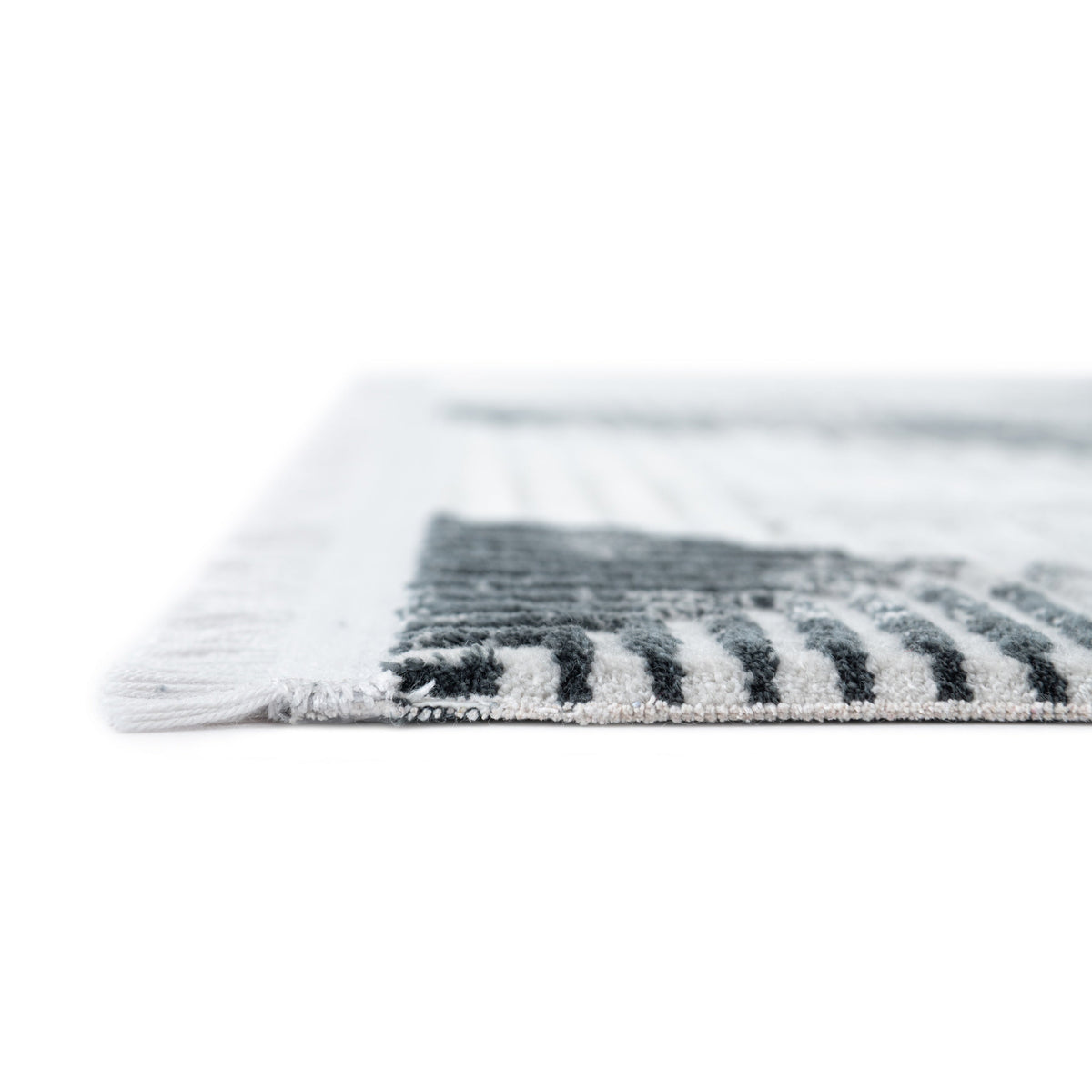 Läufer Teppich Davos Grecian in Grau von Hadorn™ - Lifestyle Image