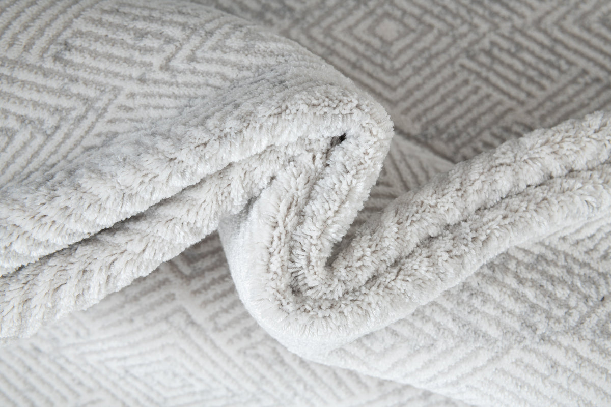 Läufer Teppich Davos Cilia in Grau von Hadorn™ - Lifestyle Image