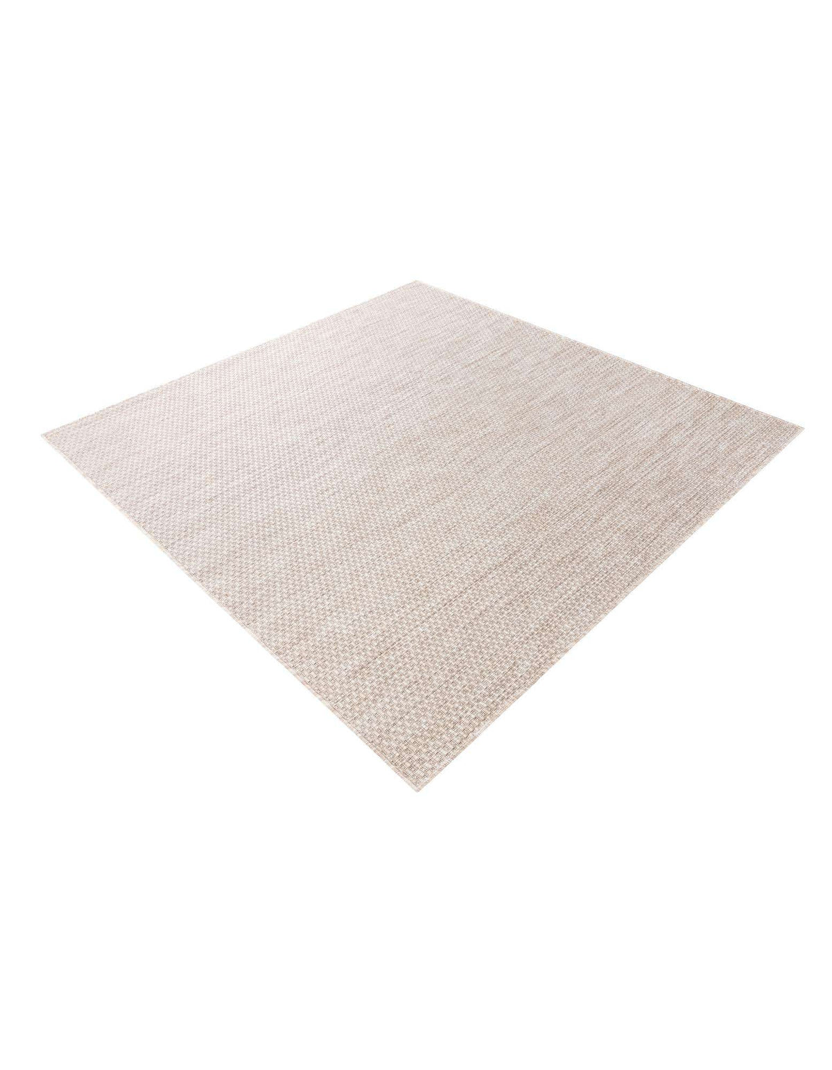 Quadratisch Outdoor Teppich Tulum Outdoor in Beige von Hadorn™ - Lifestyle Image