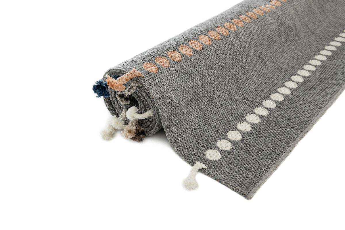 Rechteck Teppich Juniper Classic in Grau von Hadorn™ - Lifestyle Image