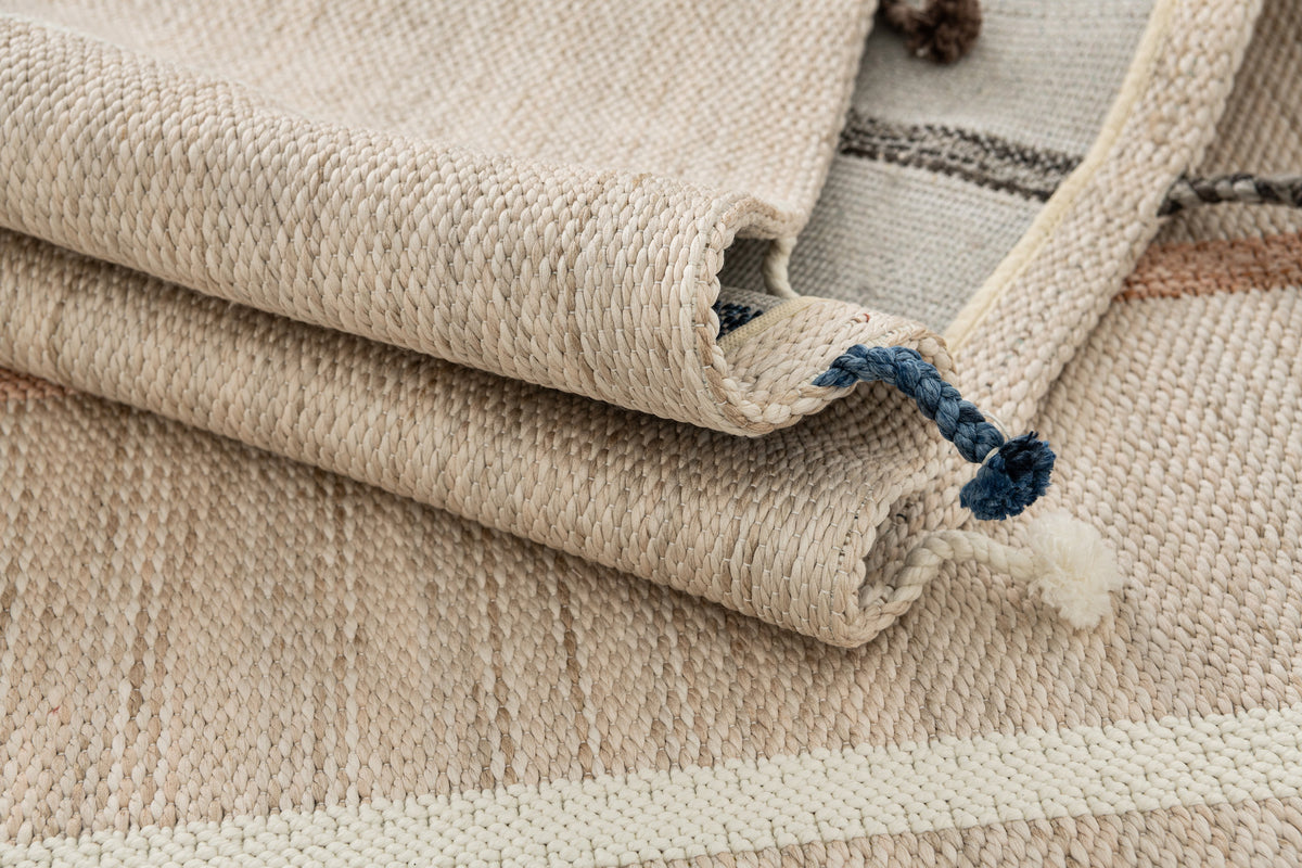 Rechteck Teppich Juniper Classic in Elfenbein von Hadorn™ - Lifestyle Image