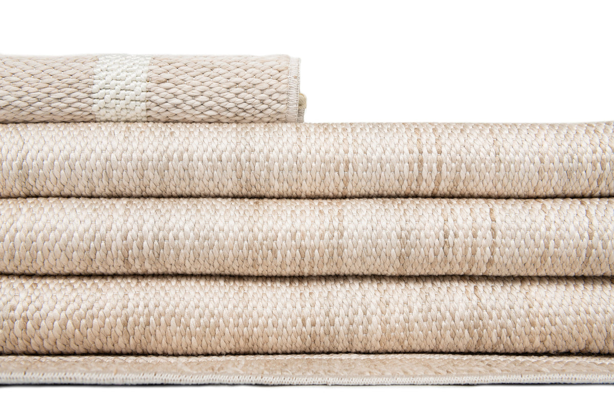 Rechteck Teppich Juniper Classic in Elfenbein von Hadorn™ - Lifestyle Image
