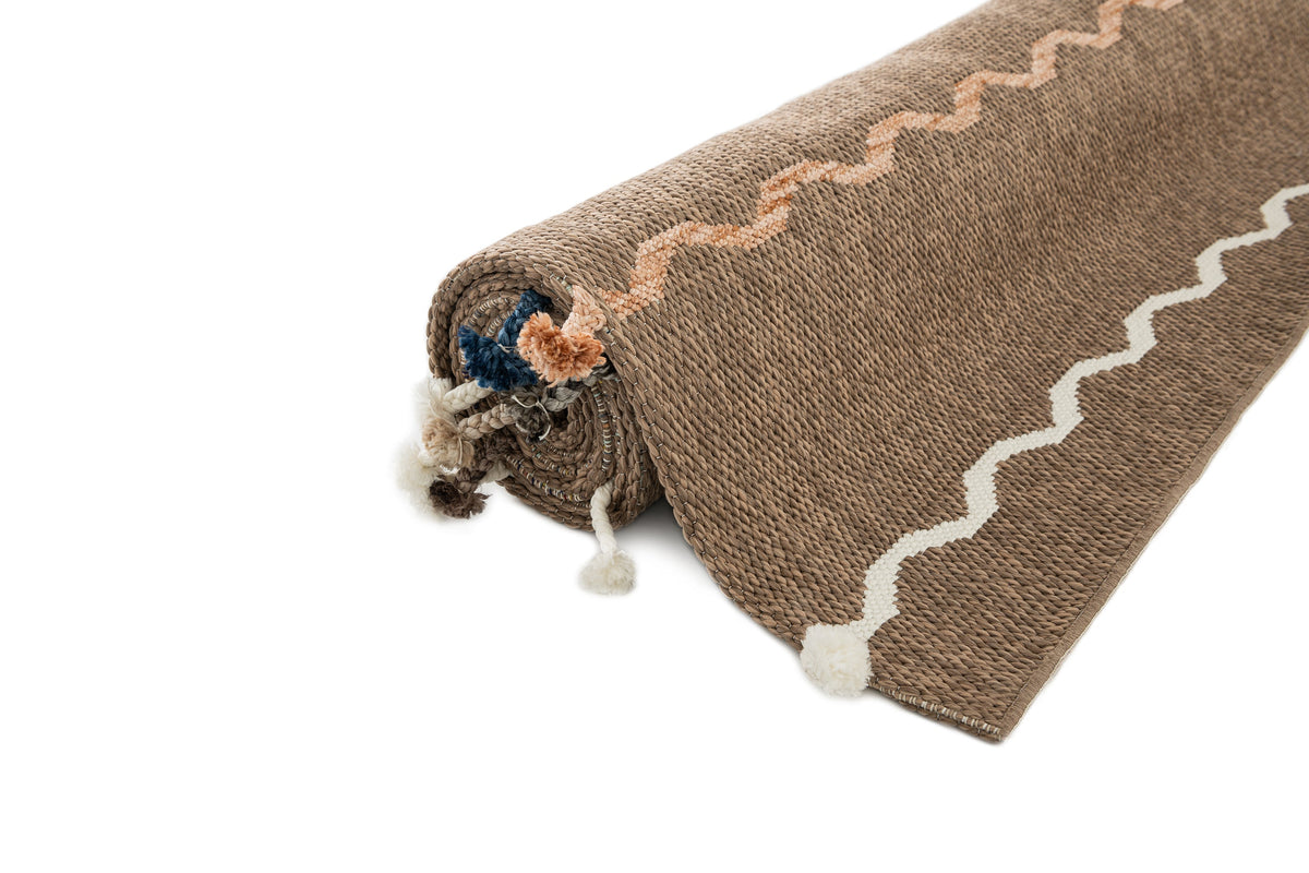 Läufer Teppich Juniper Classic in Braun von Hadorn™ - Lifestyle Image