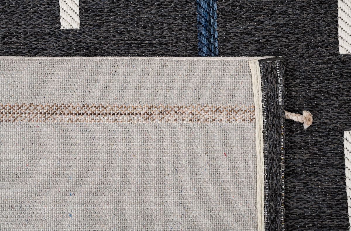Läufer Teppich Juniper Boho in Anthrazit von Hadorn™ - Lifestyle Image