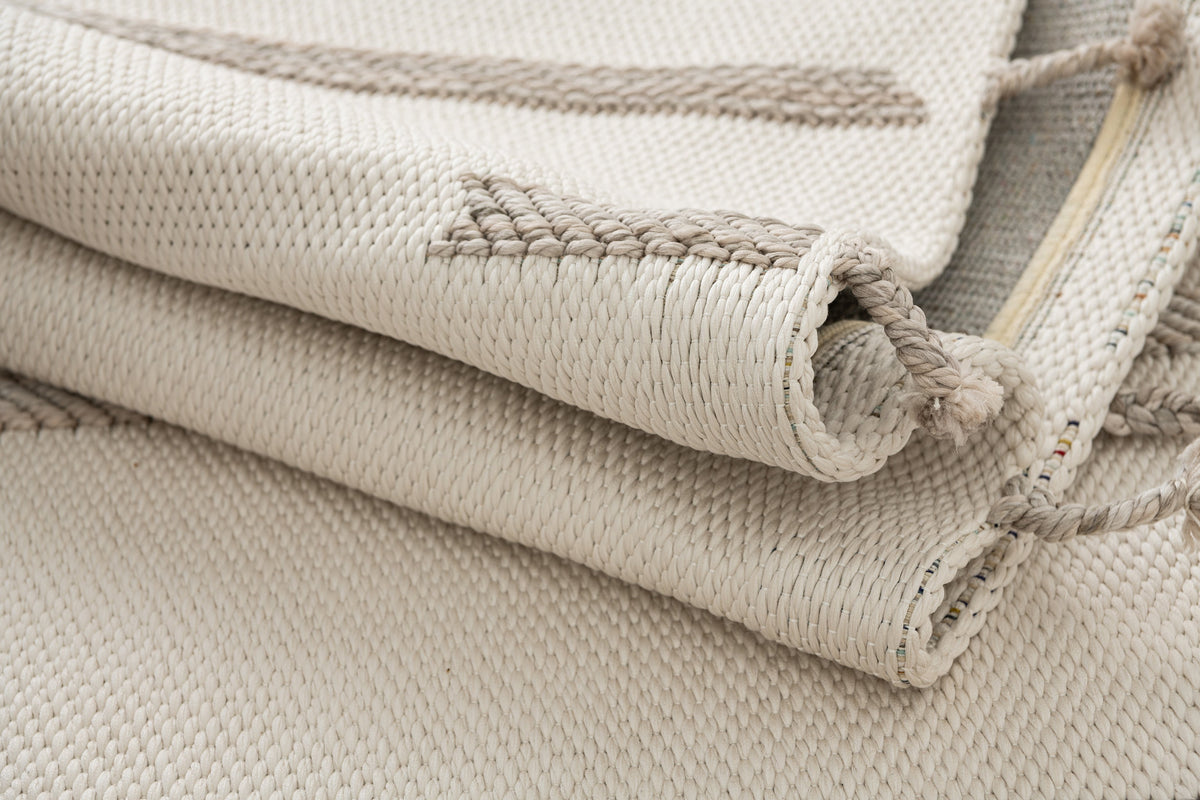 Läufer Teppich Juniper Boho in Weiss von Hadorn™ - Lifestyle Image