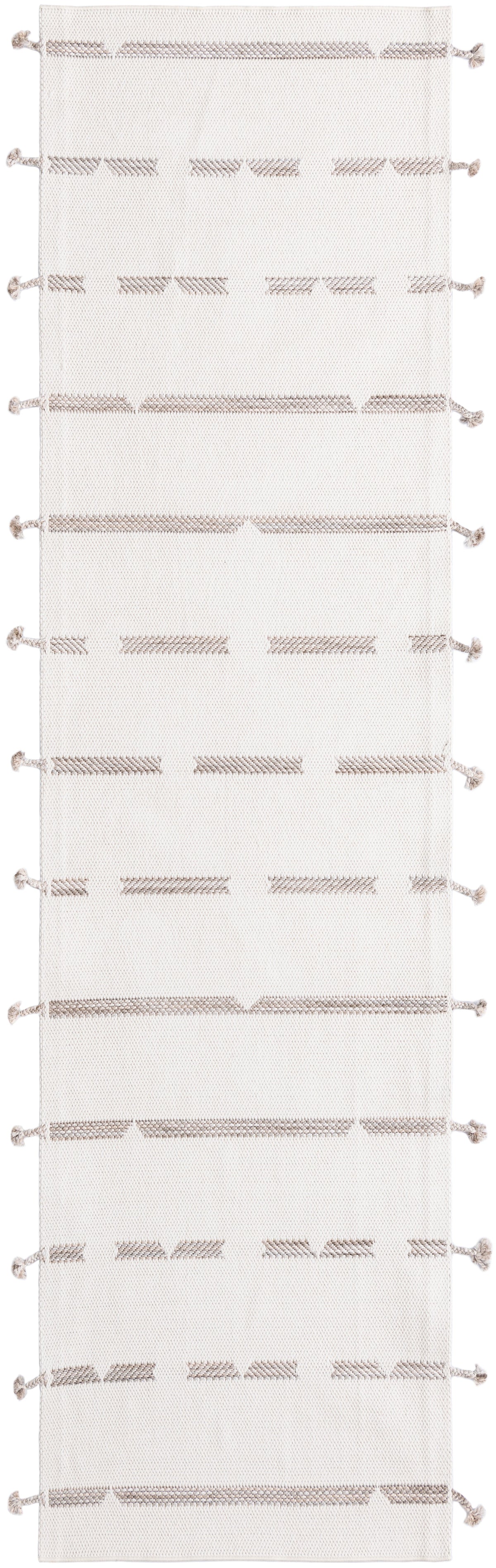 Läufer Teppich Juniper Boho in Weiss von Hadorn™ - Lifestyle Image