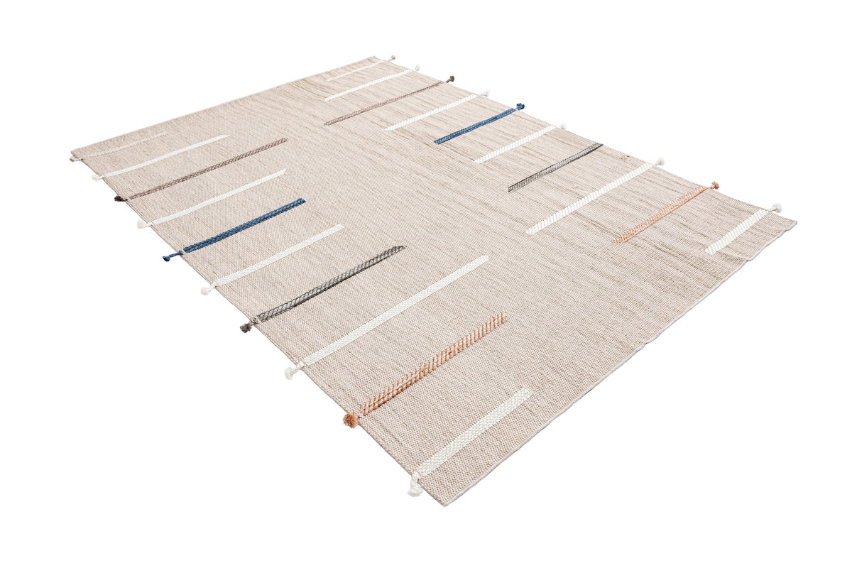 Rechteck Teppich Juniper Lyn in Elfenbein von Hadorn™ - Lifestyle Image