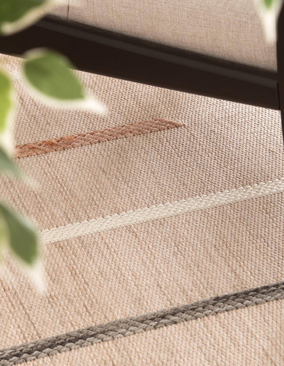 Rechteck Teppich Juniper Lyn in Elfenbein von Hadorn™ - Lifestyle Image