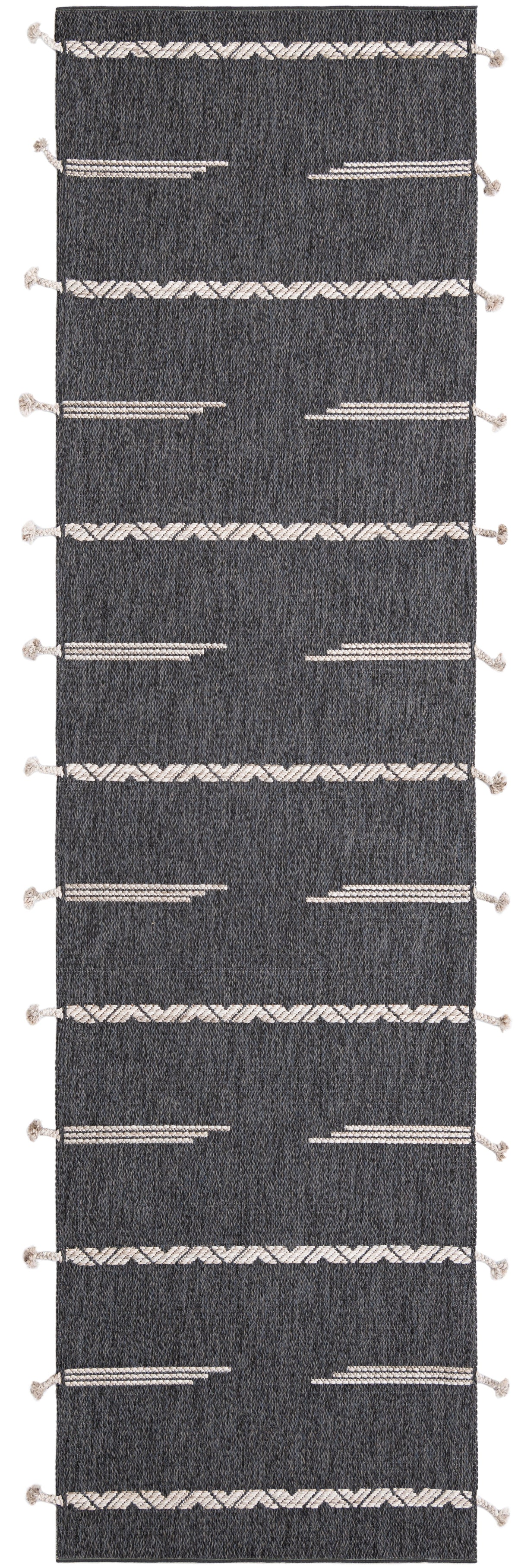 Läufer Teppich Juniper Lyn in Anthrazit von Hadorn™ - Lifestyle Image
