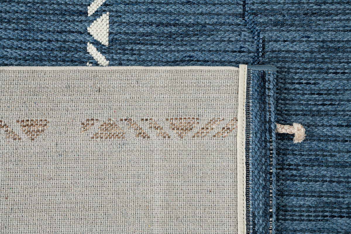 Läufer Teppich Juniper Greka in Blau von Hadorn™ - Lifestyle Image