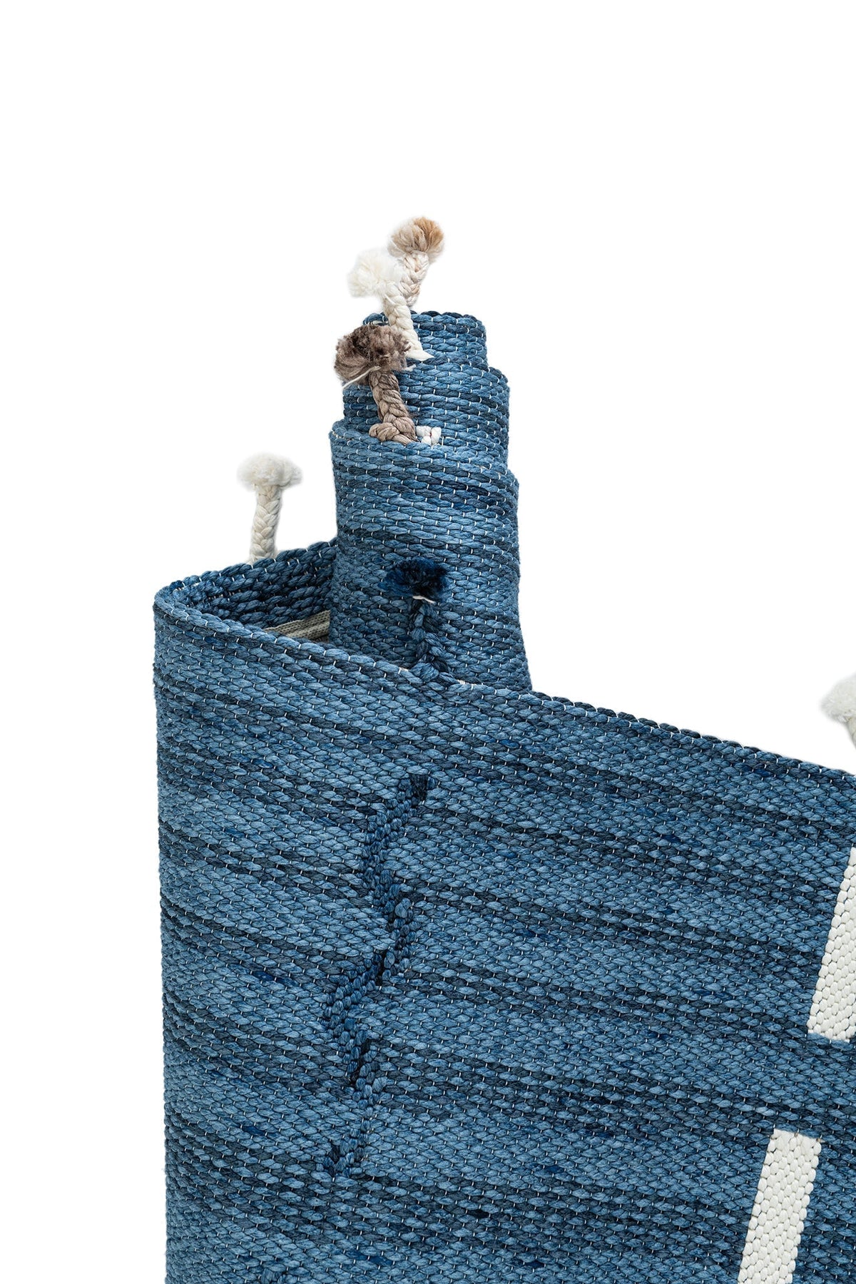 Läufer Teppich Juniper Greka in Blau von Hadorn™ - Lifestyle Image